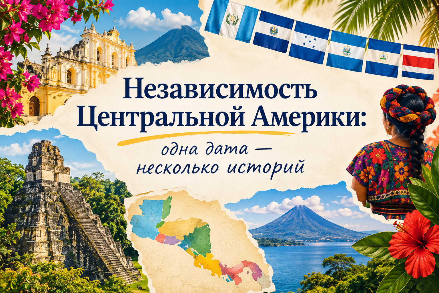 Независимость Центральной Америки: одна дата — несколько историй